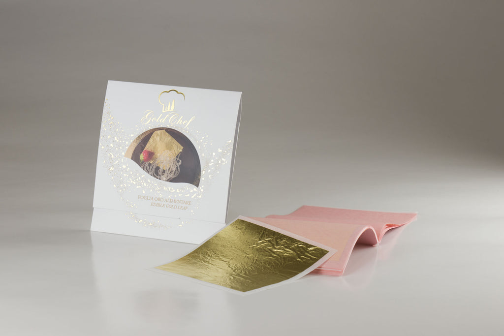 Manetti Edible Gold Leaf - 25 Sheets